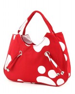 Paw Hand bag Red