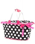 Polka Dot Pink Tote